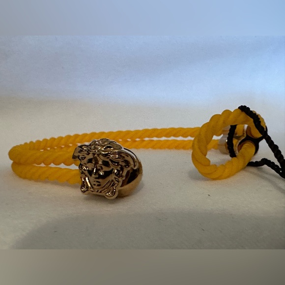 Versace Medusa braided bracelet NEW (AUTHENTIC) - Picture 8 of 16